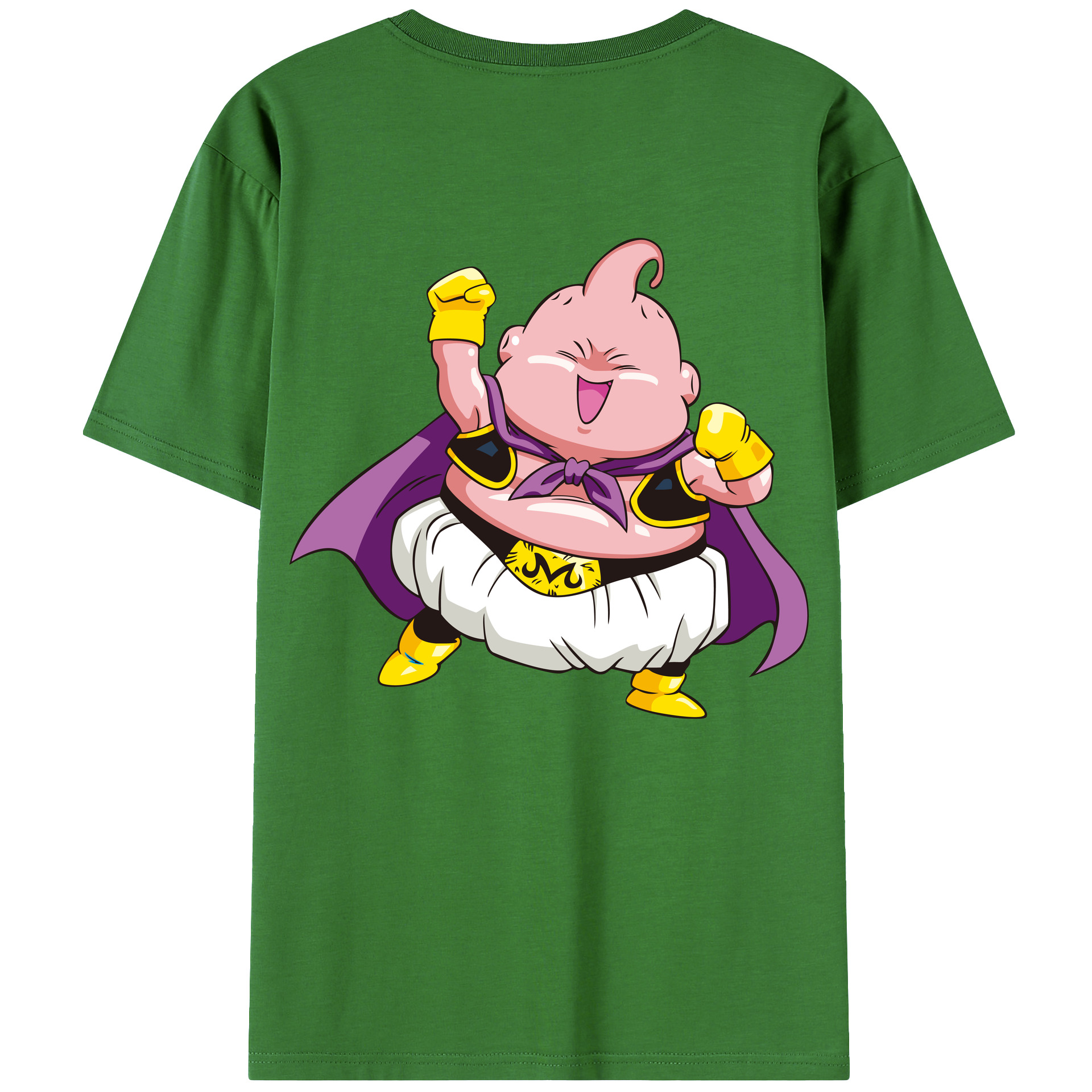 （画像用） ドラゴンボール 魔人ブウ DRAGON BALL Majin Buu レディース半袖Tシャツ(バックプリント)